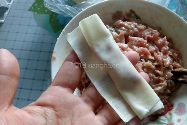 花样馄饨的做法图解8
