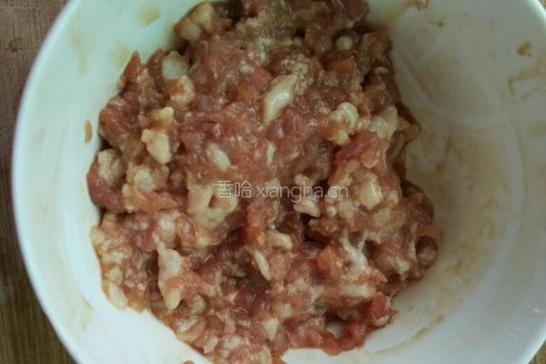 花样肉沫茄子的做法图解3