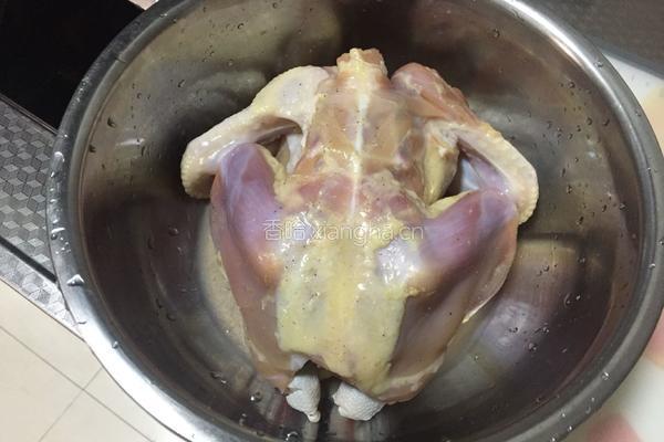 葱油闷鸡的做法图解1