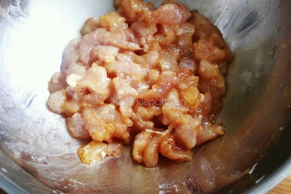 青椒毛豆的做法图解3