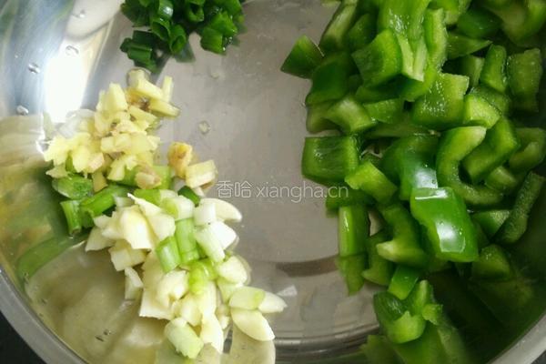 青椒毛豆的做法图解9