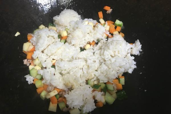 萝卜饭的做法图解4