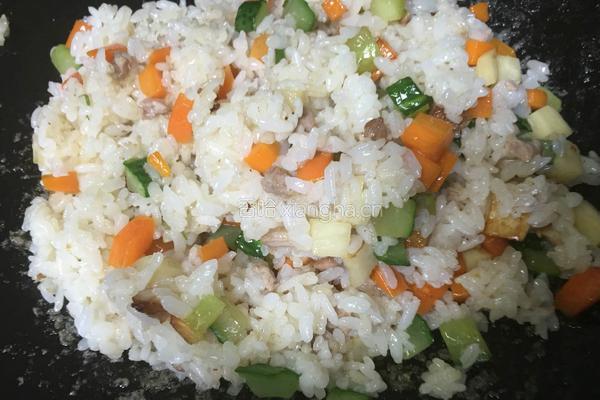 萝卜饭的做法图解5