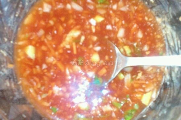 清蒸苦瓜镶肉的做法图解8
