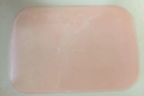 西瓜味雪糕的做法图解3