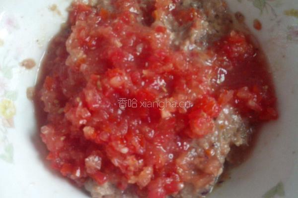 番茄牛肉馅饺子的做法图解7