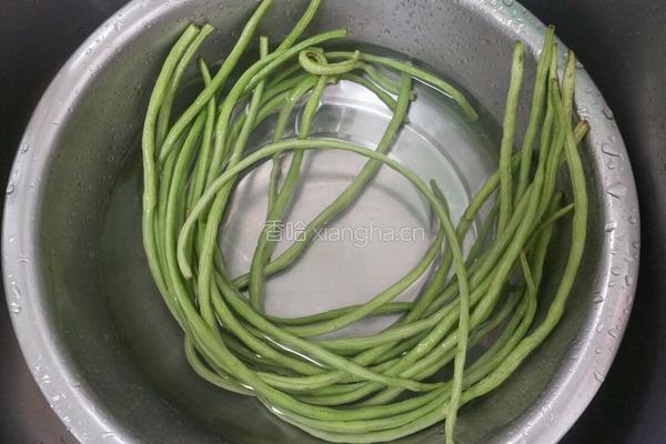 烤豆角的做法图解1