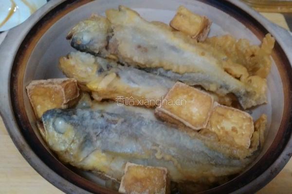油豆腐小黄鱼煲的做法图解8