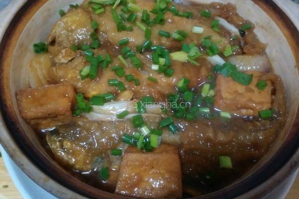 油豆腐小黄鱼煲的做法图解18