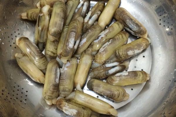 爆炒蚶子的做法图解1