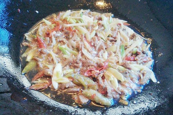 泡椒牛肉丝的做法图解7