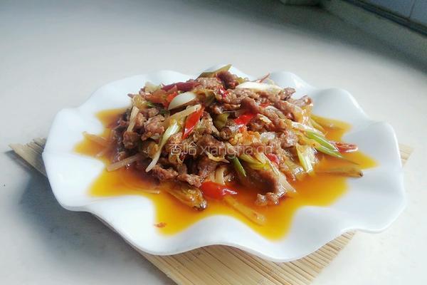 泡椒牛肉丝的做法图解10