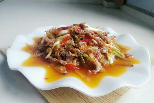 泡椒牛肉丝的做法图解11