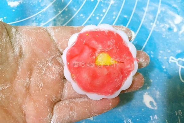 冰皮红豆沙月饼的做法图解14