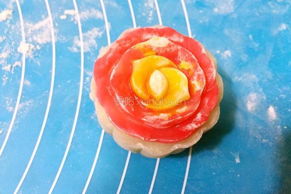 冰皮红豆沙月饼的做法图解22