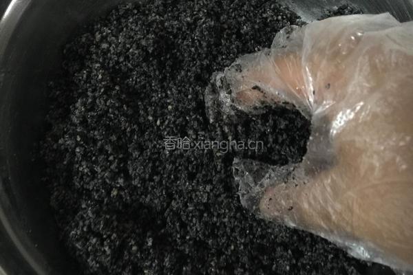 黑芝麻馅的做法图解7