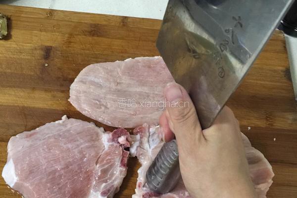 奥尔良炸猪排的做法图解1