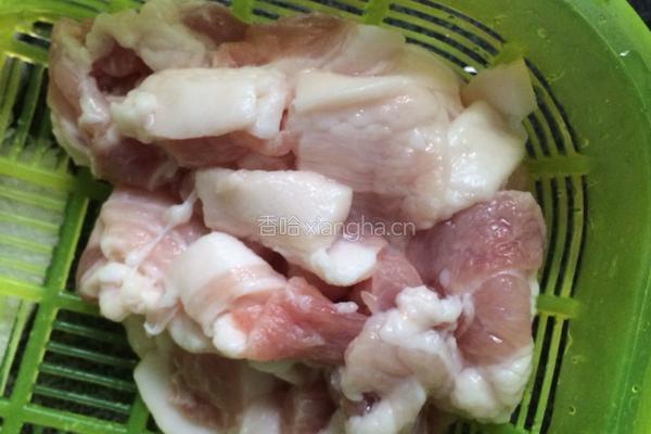 辣椒炒肉的做法图解3