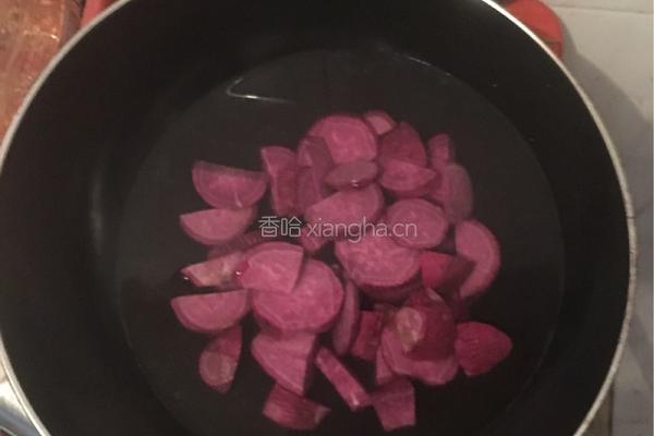 紫暑粥的做法图解2