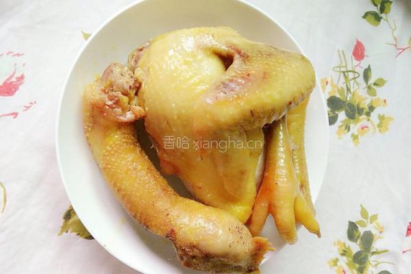 上海白斩鸡的做法图解4