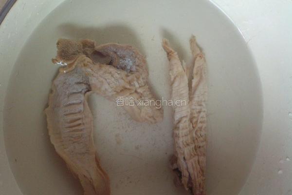 笋干烧排骨的做法图解1