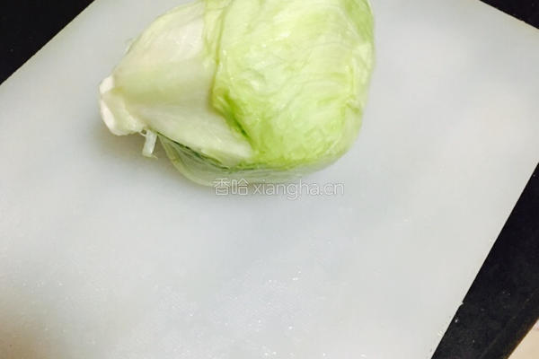 球生菜沙拉的做法图解1