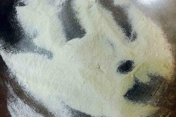 奶黄冰皮月饼的做法图解3