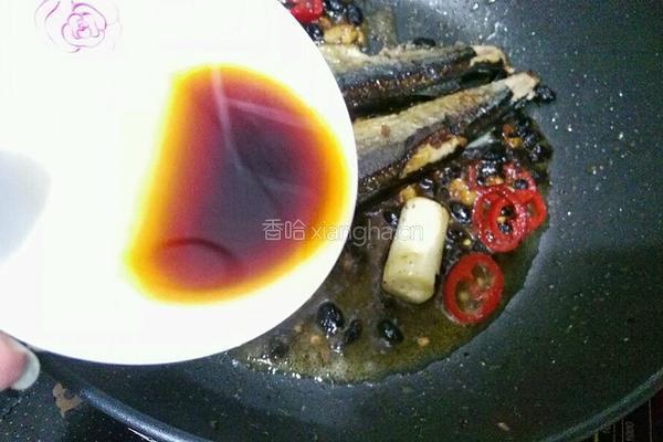豆豉香焗秋刀鱼的做法图解8