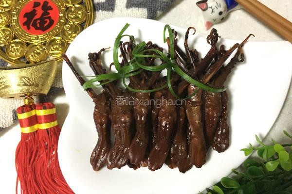 卤鸭舌的做法图解9
