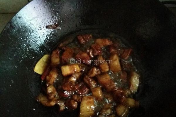 红烧肉炖土豆的做法图解5