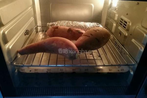 烤地瓜的做法图解1