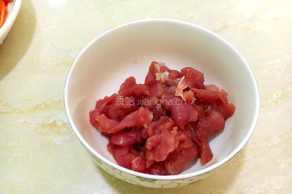 肉炒丝瓜的做法图解3