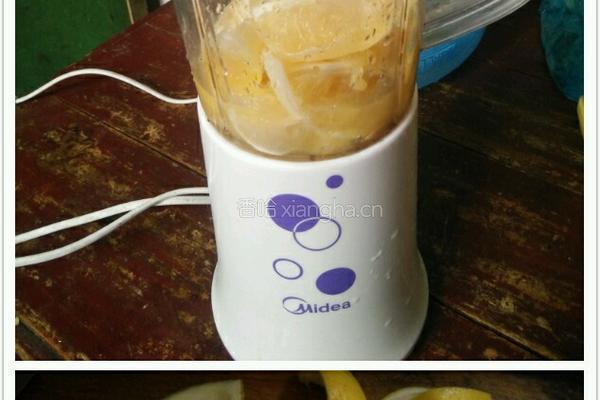 止咳圣品柠檬蜜炼的做法图解3