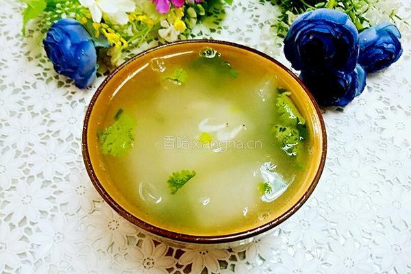 冬瓜虾米汤的做法图解8