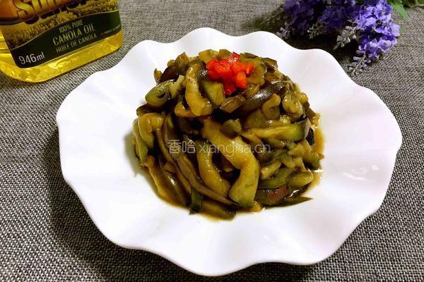 清炒茄丝的做法图解8