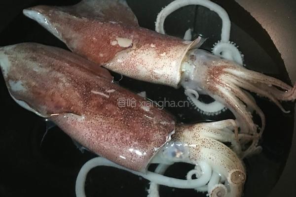 卤鱿鱼的做法图解2