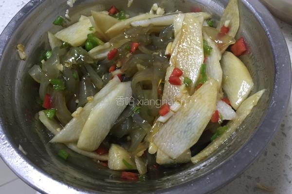 凉拌山药粉皮的做法图解6