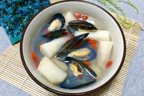 淡菜山药滋补汤