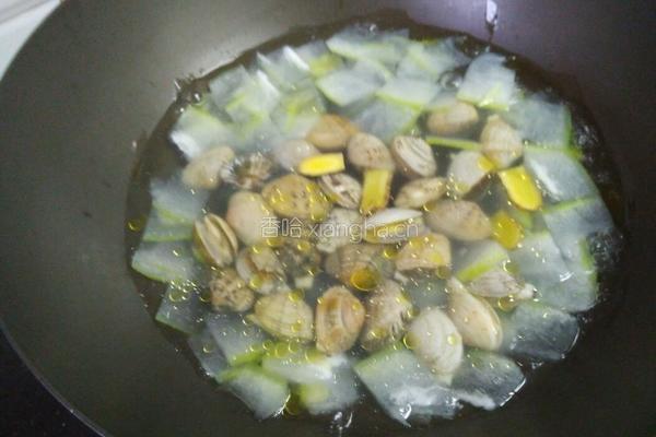沙白冬瓜汤的做法图解4