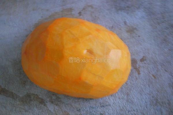 蒸南瓜的做法图解1