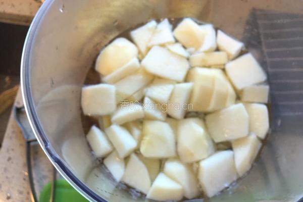 水果豆浆的做法图解3