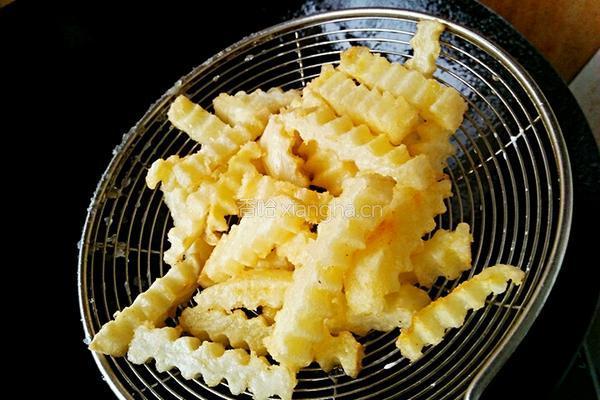 脆脆炸薯条的做法图解6