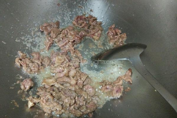 干笋烧牛肉的做法图解4