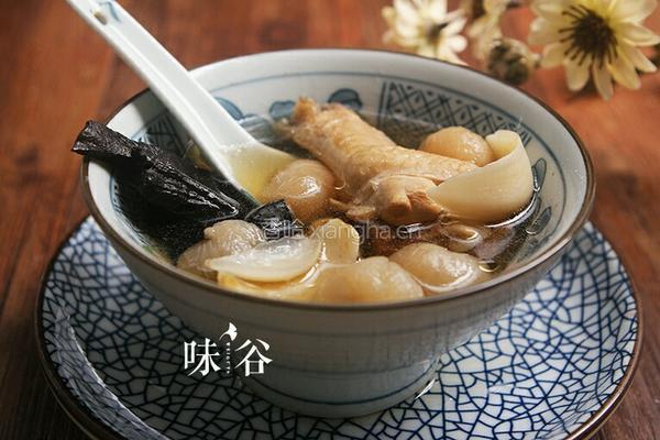 灵芝桂圆清鸡汤的做法图解5