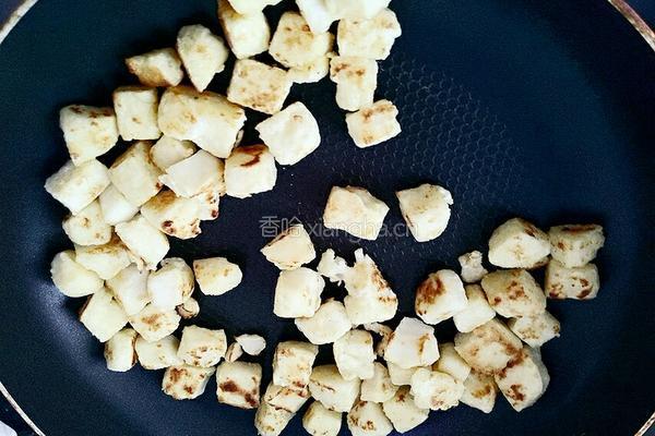 孜然馒头丁的做法图解4