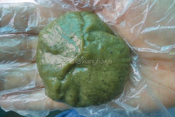 抹茶糯米糍的做法图解9