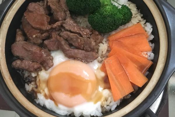 牛肉煲仔饭的做法图解8