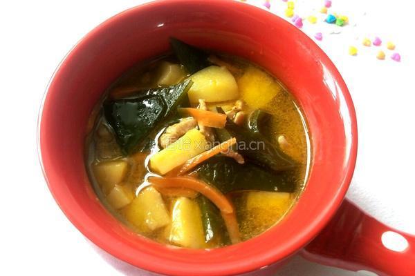 土豆海带汤的做法图解9