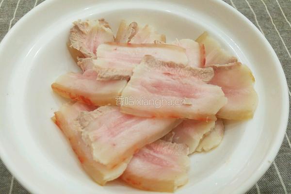胡萝卜回锅肉的做法图解5