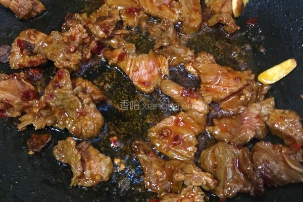小炒牛肉片的做法图解5